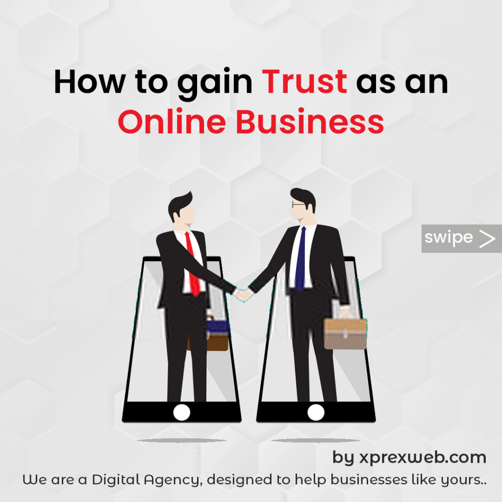 How to gain trust as an online business